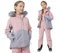 KURTKA NARCIARSKA 4F dziecięca dziewczęca na narty zimowa JKUDN003