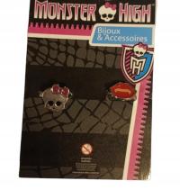 Pierścionki czaszka i usta Monster High