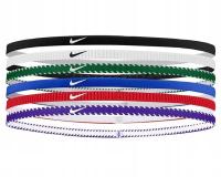 OPASKI SPORTOWE NA WŁOSY NIKE FLEX N.101.1925.475.OS ZESTAW 6 SZTUK