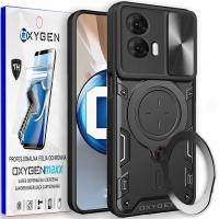 Plecki OXYGEN do Motorola Moto G35 czarny