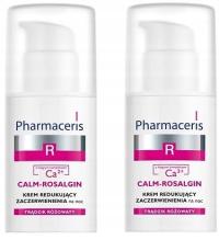 2x PHARMACERIS R CALM-ROSALGIN Krem redukujący zaczerwienienia na noc 30 ml