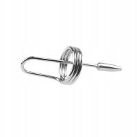 Ekspander cewki moczowej, stal nierdzewna, srebro, gładka powierzchnia