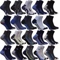 Skarpetki męskie Green Forest bawełniane wielokolorowe 20 par