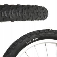 Черная шина 16 x 2.125 (57-305) DELI велосипед тележки
