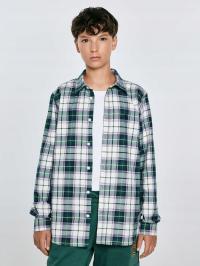 Big Star koszula dziecięca długi rękaw bawełna zielony