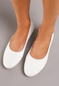 Born2Be Białe Balerinki damskie
