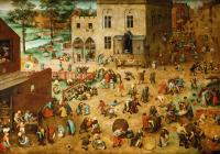 Pieter Bruegel - Zabawy dziecięce - 80x60