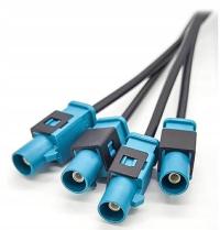 Kabel Fakra HSD LVDS Code - Z gniazdo / gniazdo 5m
