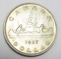 KANADA dollar 1937