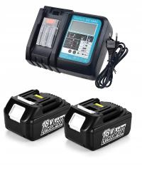 2 szt. BL1850B 18V 5Ah Akumulator + Ładowarka DC18RC do Makita BL1860B BL1830 LXT