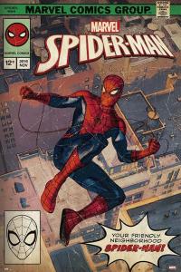 Плакат Marvel SpiderMan для детской комнаты 61x91, 5