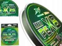 Plecionka Wędkarska BRAID PE x8 splotów MOCNA 300m 0,10 16kg