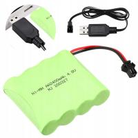NI-MH 4.8V AKUMULATORÓW, 2400 MAH AKUMULATOR DO RC ZABAWEK, OŚWIETLENIA