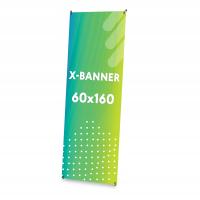 X-banner 60x160 cm stand reklamowy pajączek DRUK
