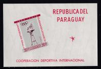 PARAGWAJ ** Mi bl. 29 sport LOTNICZE