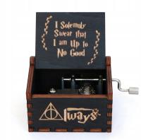 Pozytywka Harry Potter Ręczna zewnątrz znajduje piękny wzór wewnątrz