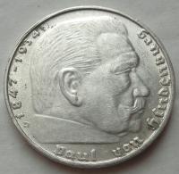 Германия-2 марки 1939 D Гинденбург двойной удар