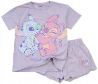 EplusM piżama damska bawełna fioletowy