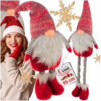 Эльфийка Лилипут Рождественский телескопический большой гном высокий 95см регулируемый XXL