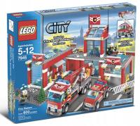 LEGO CITY 7945 Straż pożarna Remiza strażacka