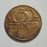 5 Groszy RP, 1934r. X4612