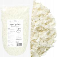 Рисовые хлопья быстрого приготовления 1 кг натуральный завтрак / здоровье кухня