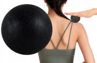Массажный реабилитационный мяч роликовый лакросс мяч массажер 6 см жесткий