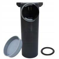 Skrzynka rozprężna zestaw 1x90 pod anemostat fi 125 długa 40cm rekuperacja