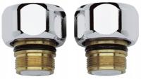 GROHE гайки для термостатического смесителя хром
