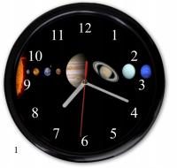 Настенные часы космос планеты вселенная галактика