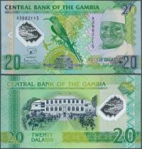 Gambia - 20 dalasis 2014 * P30 * pamiątkowy polimer