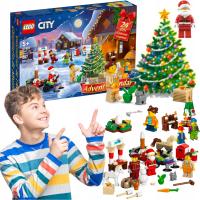 Набор кирпичей LEGO Advent Calendar LEGO CITY 287ШТ. подарок