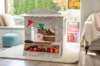 Tektorado Stragan kartonowy do składania malowania Duży Sklep Dla dziecka