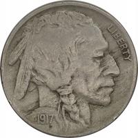 7.vv.USA, 5 CENTÓW 1917