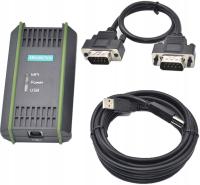 KABEL PRZEWÓD USB DO PLC SIEMENS S7-200 300 400 MPI DP PPI RS485 0CB20+