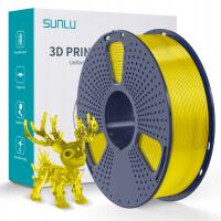 Filament PLA Sunlu 1,75 mm 1000 g żółty