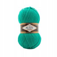 Alize Lanagold 477-бирюзовый с шерстью