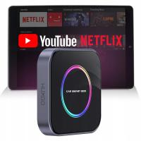 HUXGO bezprzewodowy adapter Ai Smart Box 3w1 do CarPlay Android Auto BY961P