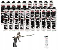 Izolacje pianka natryskowa piana pur OCIEPLENIE PODDASZA GARAZU D-COR pro