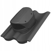 Wywietrznik połaciowy Parotec do dachówki Braas Bałtycka S - Antracyt 7016