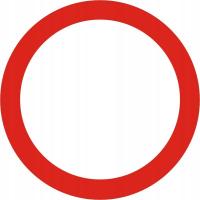 Дорожный знак B-1 B1 типа и 400 мм 40 см