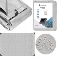 Брезент брезента 3КС5М серый усиленный 260Г сильный покрывая толстый лист