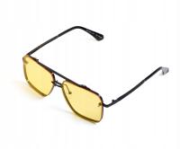 Очки ночного вождения для водителей поляризованные осветляющие желтые УФ