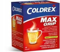 Coldrex Maxgrip przeziębienie smak cytrynowy 14 saszetek