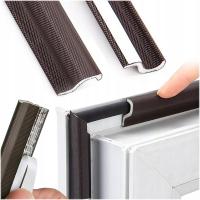 USZCZELKA DO OKIEN I DRZWI SAMOPRZYLEPNA TAŚMA USZCZELNIAJĄCA BRĄZOWA 4M