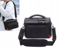 Torba fotograficzna Camlight CANON EOS 2000D 4000D 100D 200D 250D 1000D 1100D czarny