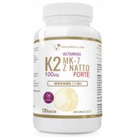Витамин K2 MK7 с natto 100MCG Форте 120 таблеток