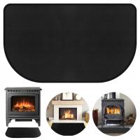 Mata Ognioodporna Pod Kominek, Silikonowa Podkładka Ochronna 102 X 50 Cm