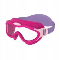 Maska do pływania dziecięca Speedo Sea Squad Mask Jr electric pink clear OS