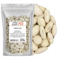 Фасоль светлая красивая 1кг белая карликовая фасоль естественное качество кол-пол